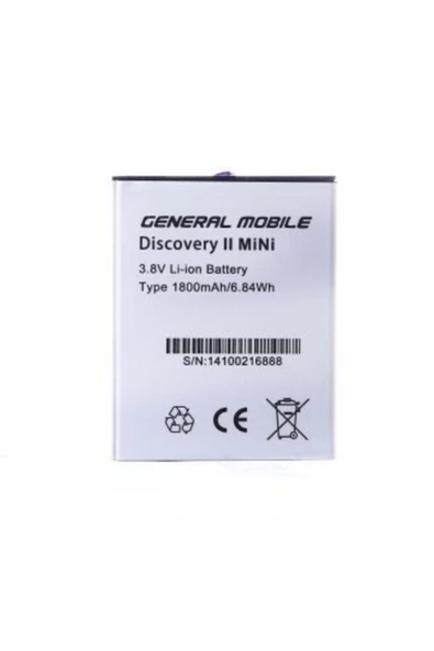 General Mobile Discovery 2 Minii Batarya Pil