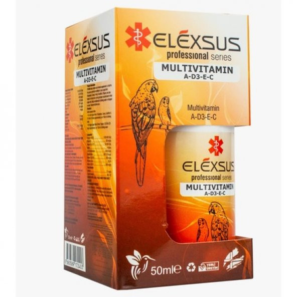 Elexsus Multi Vitamin Kuş Adec 50 ml