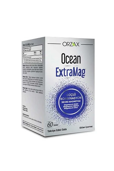 Orzax Ocean ExtraMag 60 Tablet