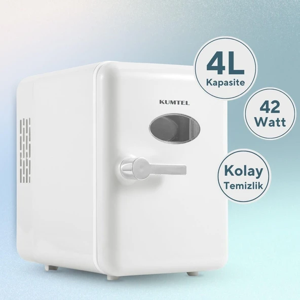 Kumtel 4L Beyaz Mini Buzdolabı HMFR-01 - 4