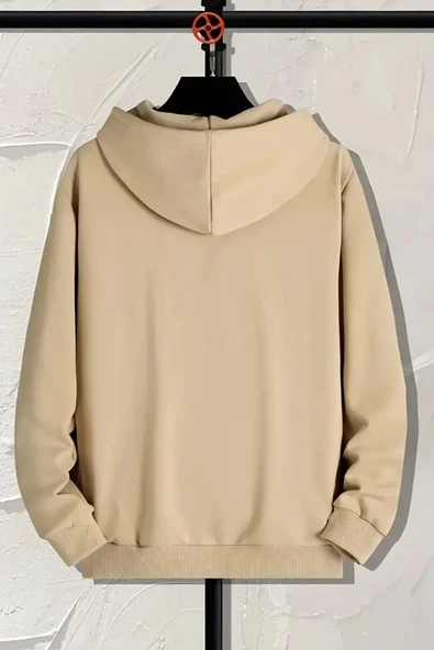 Black Baskılı  Pamuklu Oversize Sweatshirt - Resim 8