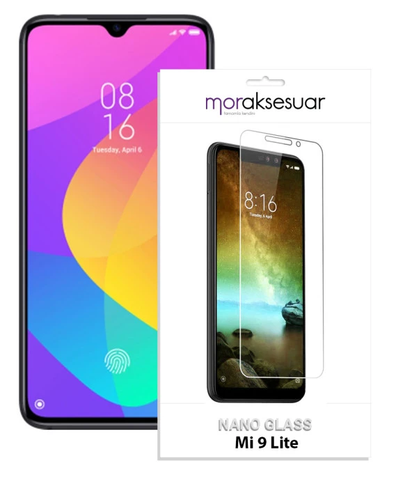 Xiaomi Mi 9 Lite Nano Kırılmaz Cam Ekran Koruyucu İnce Esnek