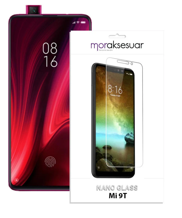 Xiaomi Mi 9T Nano Kırılmaz Cam Ekran Koruyucu İnce Esnek