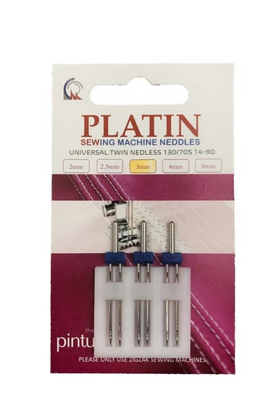 Platin  3 Mm Nervür Ve Çıft Igne 14-90 (1 Adet )
