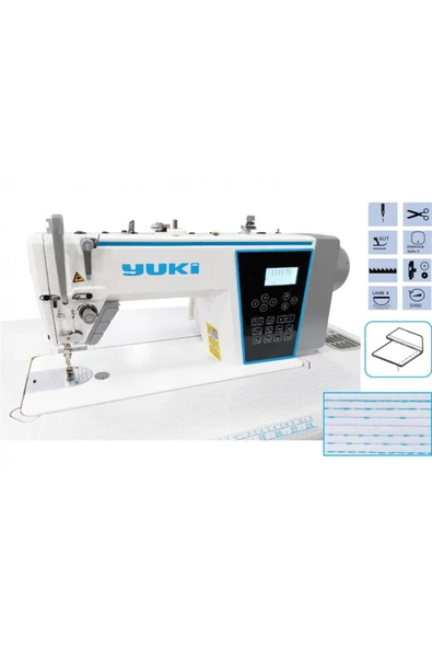 Yuki  YUKİ B4F-M Düz Makine İplik Kesicili