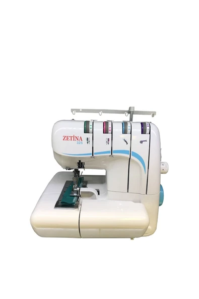 Zetina  325 Ev Tipi 2-3-4 iplik Overlok Makinesi z-325