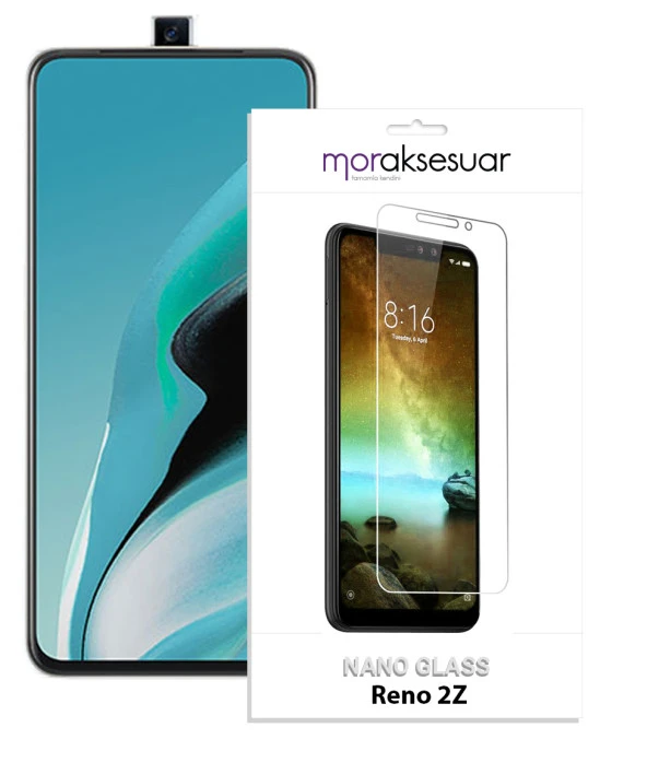 Oppo Reno 2Z Nano Kırılmaz Cam Ekran Koruyucu İnce Esnek