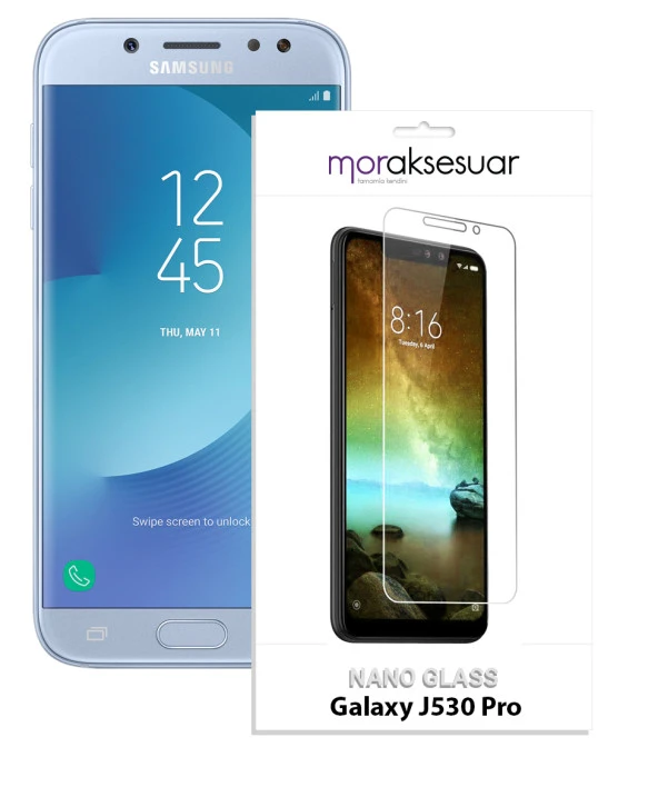 Samsung Galaxy J530 Pro Nano Kırılmaz Cam Ekran Koruyucu İnce