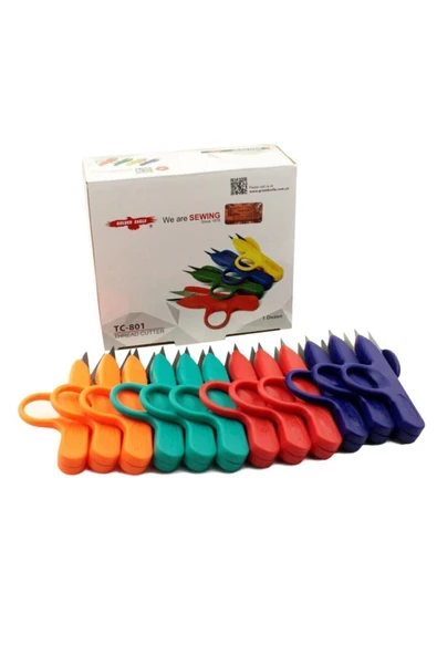 Golden Eagle  Tc-800 Iplik Temizleme Makası Plastik 12 Adet