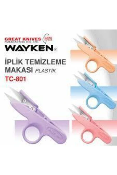Linea  Wayken Tc-801 Iplik Temizleme Makası Plastik