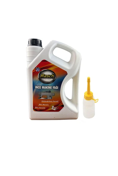 Rasch  Sanayi Dikiş Makinası Yağı 3 Litre