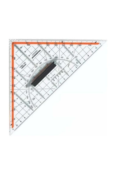 İşkur Makina  Modelist 32 cm Santimli Gönyesi - Ölçekli Gönye
