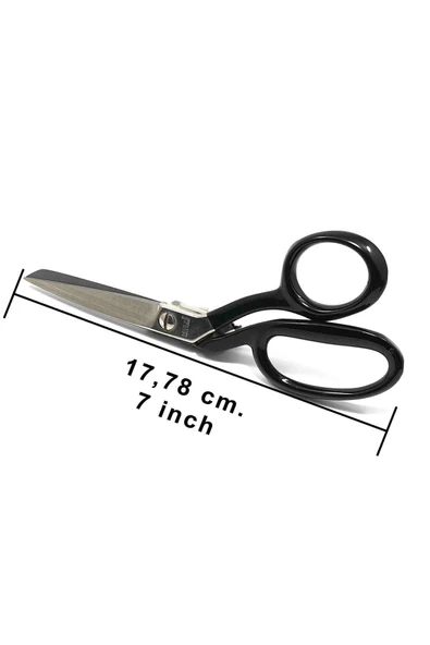 MERZE  7" Numara Nikel Kaplama Regula Makası - 2