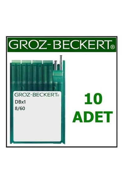 Groz Beckert  Dbx1 Düz Makine Iğnesi 8 Numara