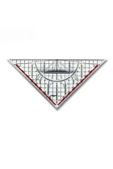 HATAS  Beyaz Geometrik Açılı Gönye 32 cm 0520