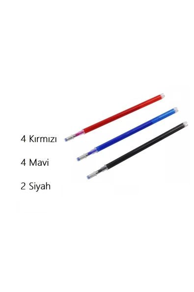 TZAB  10 Adet Uçan Kalem Mavi Orta Boy Uçan Kalem
