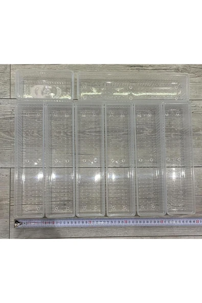 Bade 8 Parça Çekmece Içi Kaşıklık 7 1 Mutfak Düzenleyici Organizer Çatal Kaşık Kutusu - Resim 3