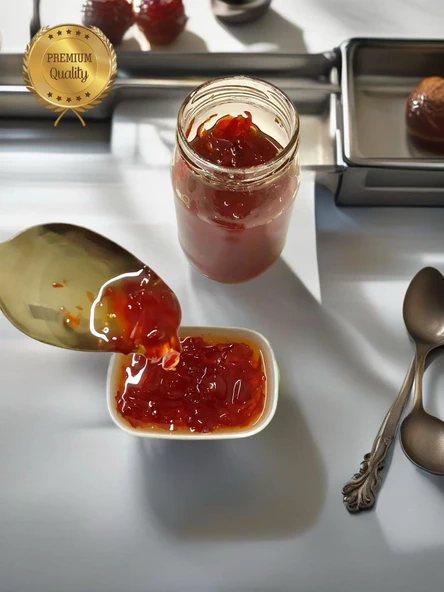 Acı Biber Reçeli Cam Şişe 400 Gram - 3