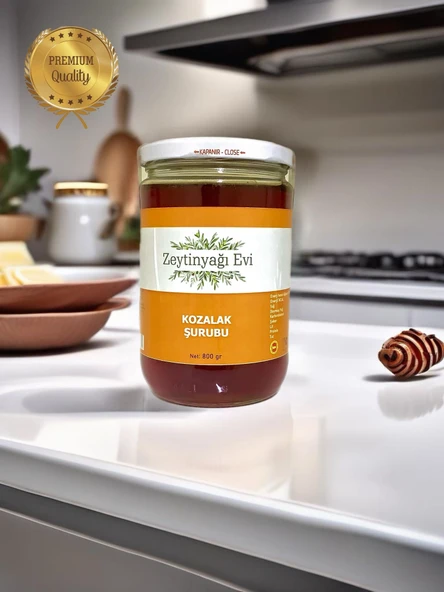 Yöresel Lezzetler Kozalak Şurubu 800 Gram Cam Kavanoz - 3