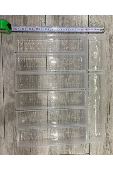 Bade 8 Parça Çekmece Içi Kaşıklık 7 1 Mutfak Düzenleyici Organizer Çatal Kaşık Kutusu - Resim 4