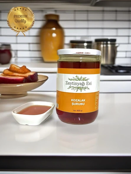 Yöresel Lezzetler Kozalak Şurubu 800 Gram Cam Kavanoz