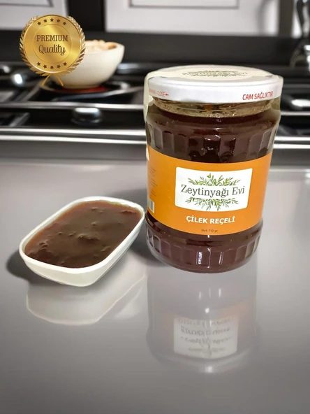 Yöresel Lezzetler Çilek Reçeli Cam Şişe 710 Gram - 4