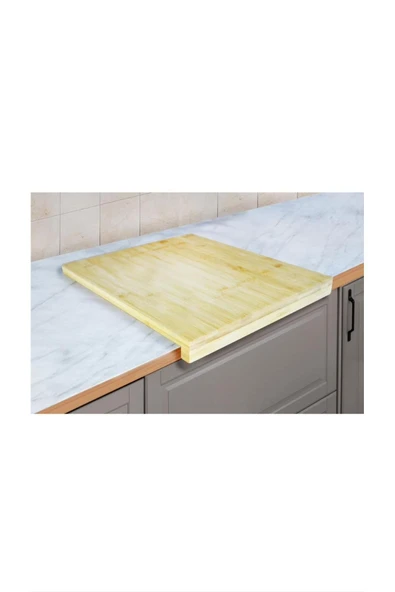 Bambu 40x34 Tezgah Üstü Dikdörtgen Kesme Tahtası 700619 - 4