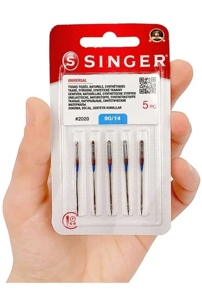 SİNGER  Singer Ev Tipi Dikiş Makinesi İğnesi 14 Numara 2020-90/14