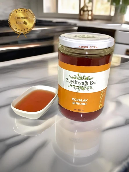 Yöresel Lezzetler Kozalak Şurubu 800 Gram Cam Kavanoz - 8