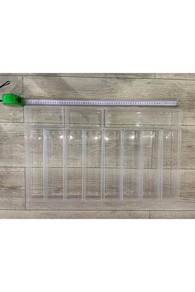 Bade 11 Parça 9 2 Çekmece Içi Kaşıklık Mutfak Düzenleyici Organizer Çatal Bıçak Saklama Kutusu - 4