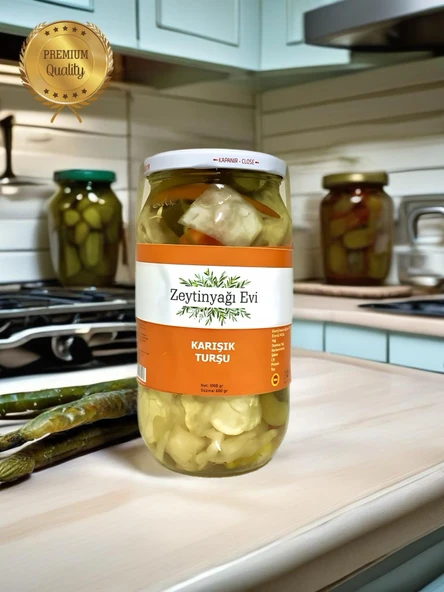 Karışık Turşu Beyaz Net 1000 Gram - 4
