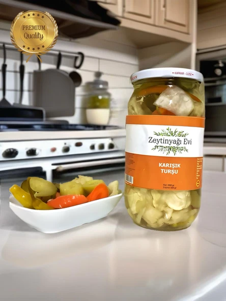 Karışık Turşu Beyaz Net 1000 Gram - 7
