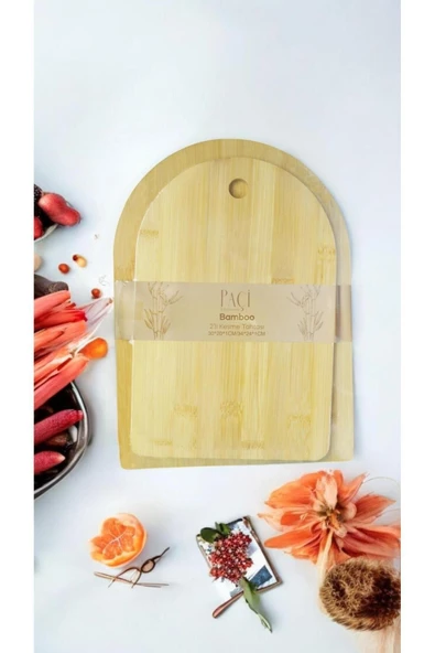 2'li Bambu 34x24/30x20 Kesme Tahtası   700642