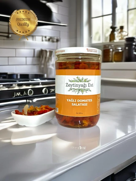 Yöresel Lezzetler Zeytinyağlı Domates Salatası 800 Gram - 8