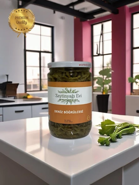 Özel Cam Şişe Deniz Börülcesi Turşusu 600 gram - 3