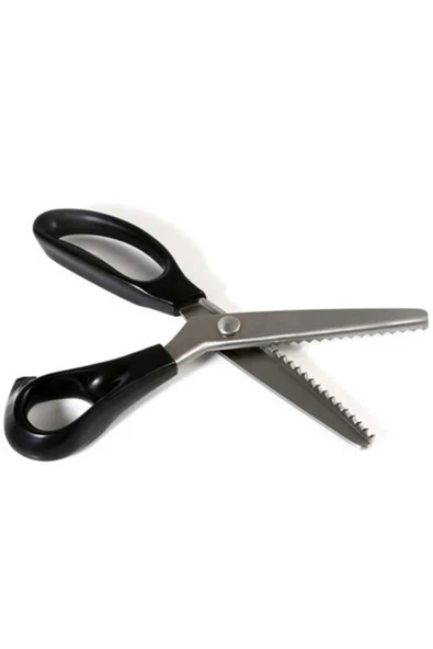 Taksun  Surfile Terzi Makası Zig - Zag 25 Cm 15 Diş 3 Mm Diş Derinliği