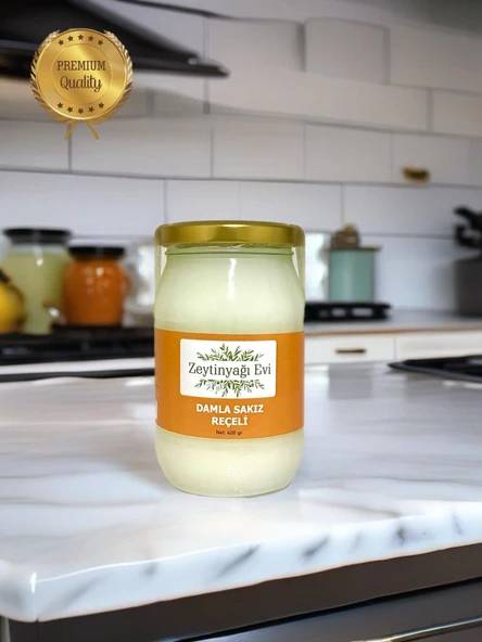 Damla Sakız Reçeli Cam Şişe 400 Gram - 3