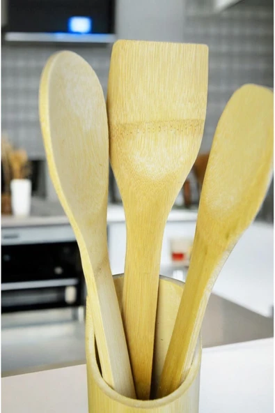 Bambu Fileli 4 Parça Servis Seti  700624 - Resim 2