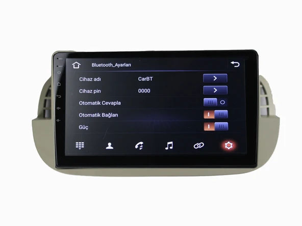 FİAT 500 C 2011/2015 9 İNÇ 2-32 - Resim 3