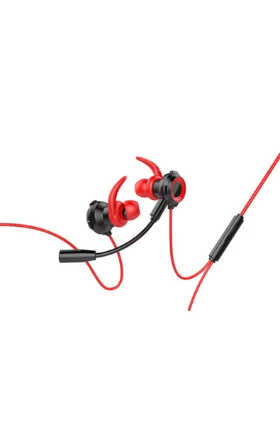 Rampage Superb RM-K21 Kırmızı Mikrofonlu Kulak İçi Kulaklık - 4