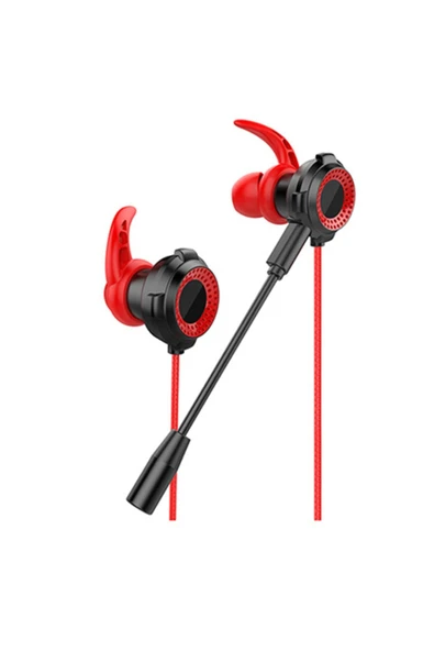 Rampage Superb RM-K21 Kırmızı Mikrofonlu Kulak İçi Kulaklık - 3