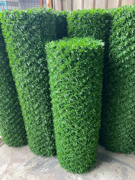 100 cm x 7 mt çim çit bahce teli yeşil çit teli