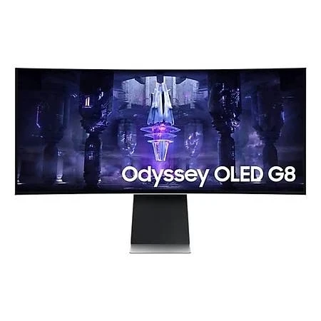 Samsung 34" G8 Oled Odyssey Kavisli 175Hz  LS34BG850SUXUF Gaming Oyun Monitörü