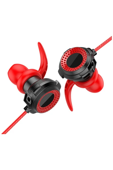 Rampage Superb RM-K21 Kırmızı Mikrofonlu Kulak İçi Kulaklık - 2