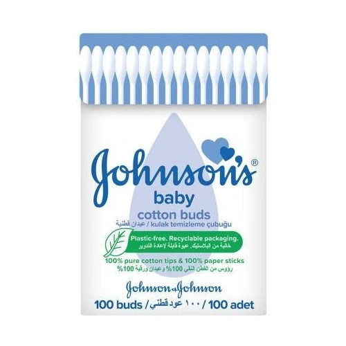 Johnsons Baby Kulak Temizleme Çubuğu 100 Adet (6 Lı Set) - 2