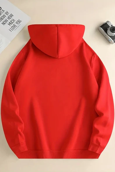 Uzaylı Dinazor Baskılı Oversize Sweatshirt - 2