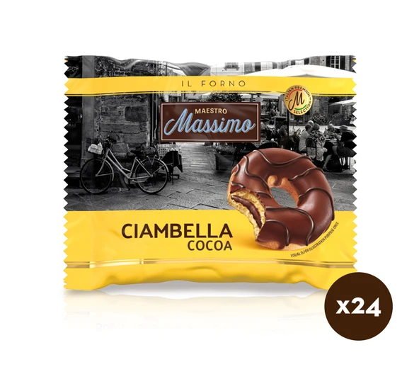 Ciambella Cocoa (Donut Kakaolu) 45 Gr. 24 Adet (1 Kutu)
