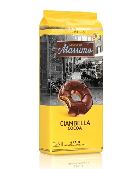 Ciambella Cocoa (Donut Kakaolu) 45 Gr. 6 Adet (1 Kutu)