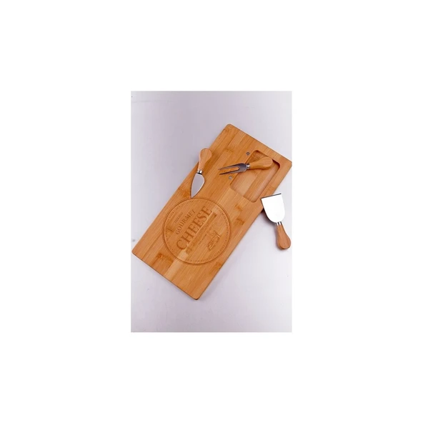 BALSA PEYNİR SUNUM SETİ 38X18.5X1,5 BAMBU BLS PS3819 1154 - 3