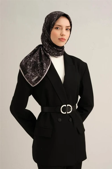 ARMİNE DJ SAF İPEK EŞARP 9311D (S) YAZ SEZON 2025 - 5